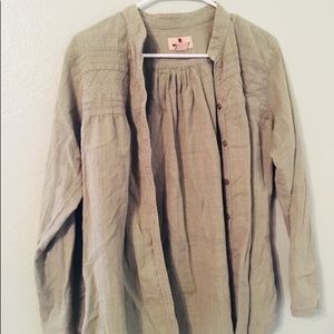 Woolrich button top